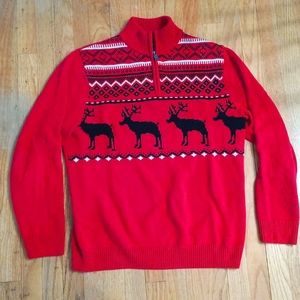 Chaps Men's 1/4 Zip Sweater